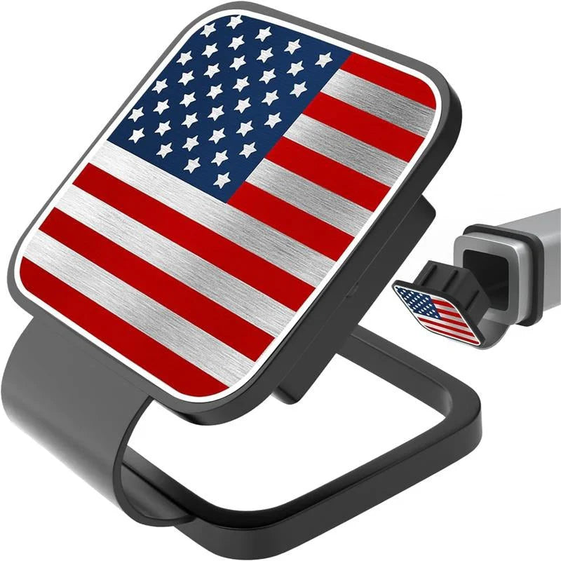 Patriotic Hitch Receiver Cover