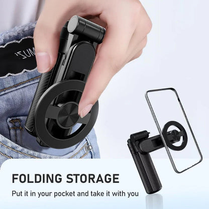 Pocket-Size MagSafe Selfie-Stick Tripod with Bluetooth Remote