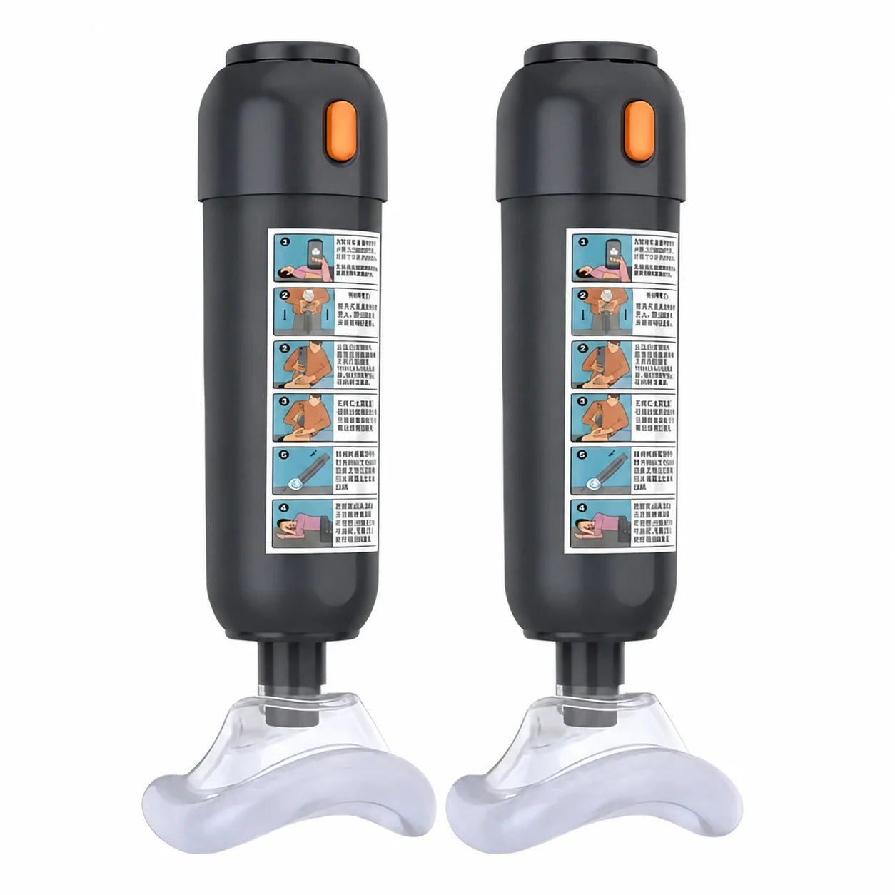One-Button Anti-Choking Emergency Rescue Kit