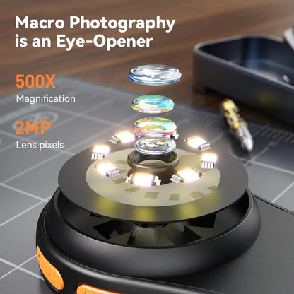 Portable Handheld Magnifying Glass