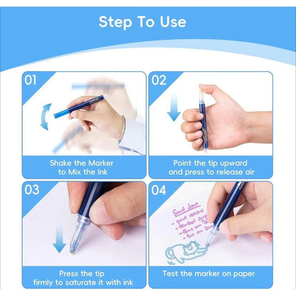Outline Marker Pen Set