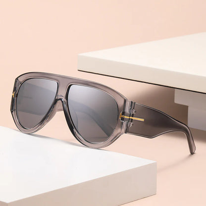 Oversized UV400 Aviator Sunglasses